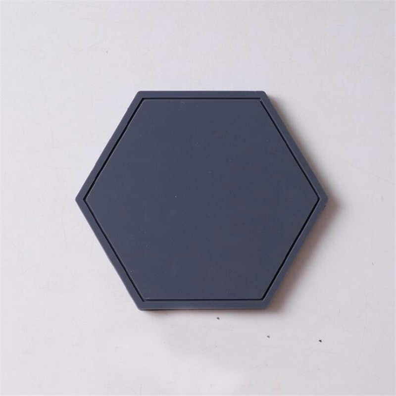 Anti-Slip Silicone Hexagon Kitchen Coaster Anti-Slip Silicone Hexagon Kitchen Coaster