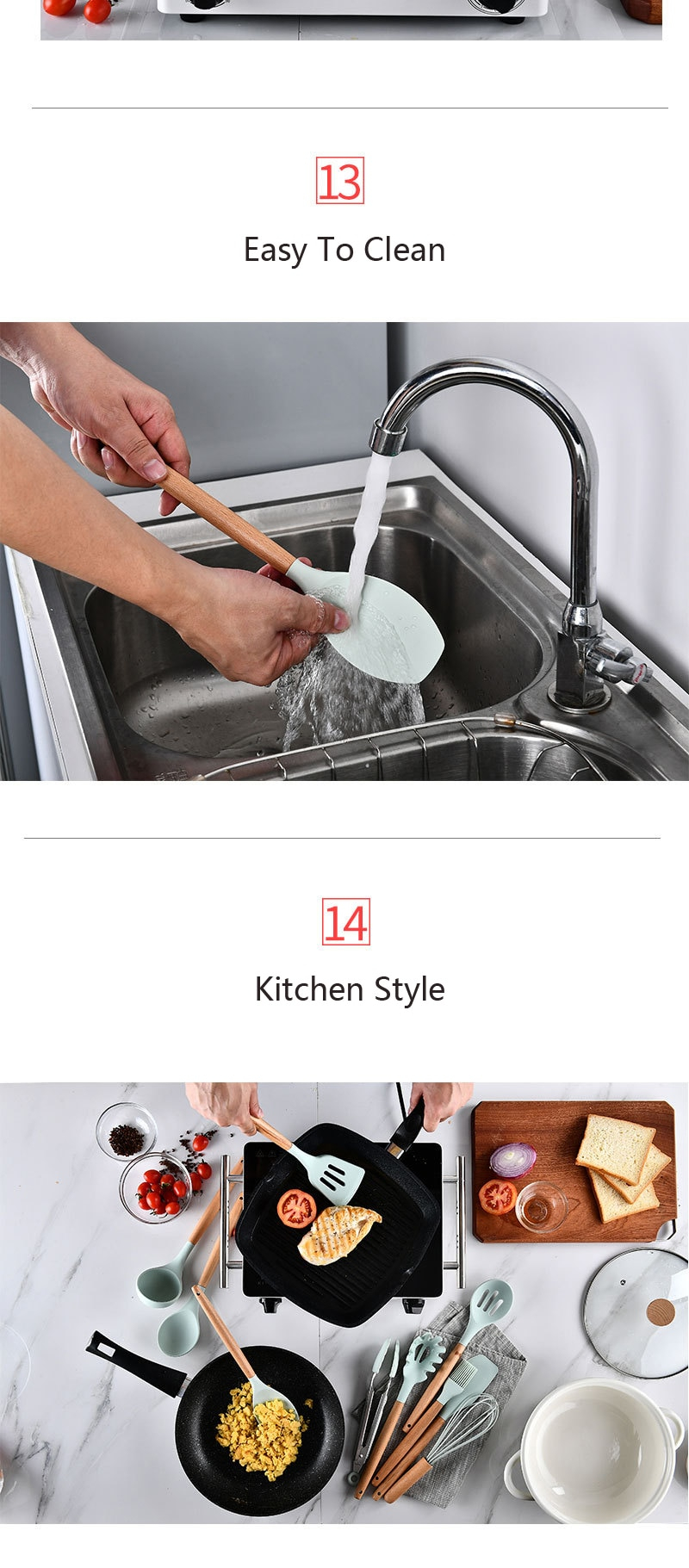 Heat Resistant Cooking Utensils Sets Heat Resistant Cooking Utensils Sets