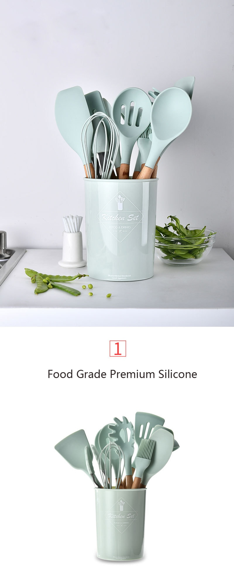 Heat Resistant Cooking Utensils Sets Heat Resistant Cooking Utensils Sets