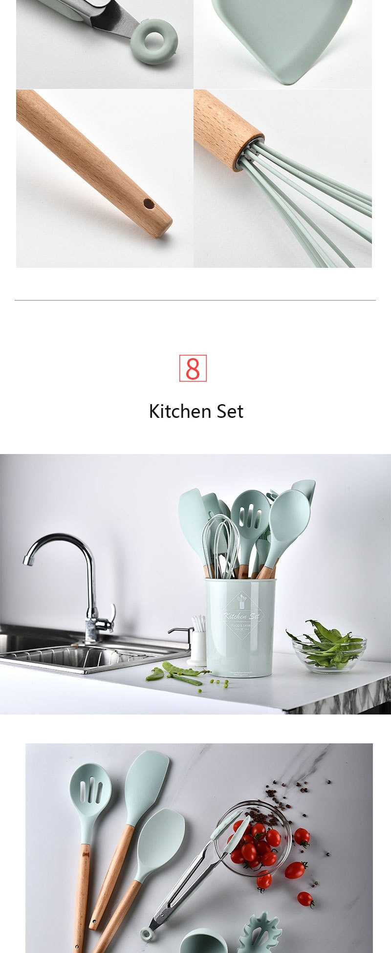 Heat Resistant Cooking Utensils Sets Heat Resistant Cooking Utensils Sets