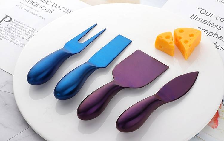 Colorful Stainless Steel Spatulas Set