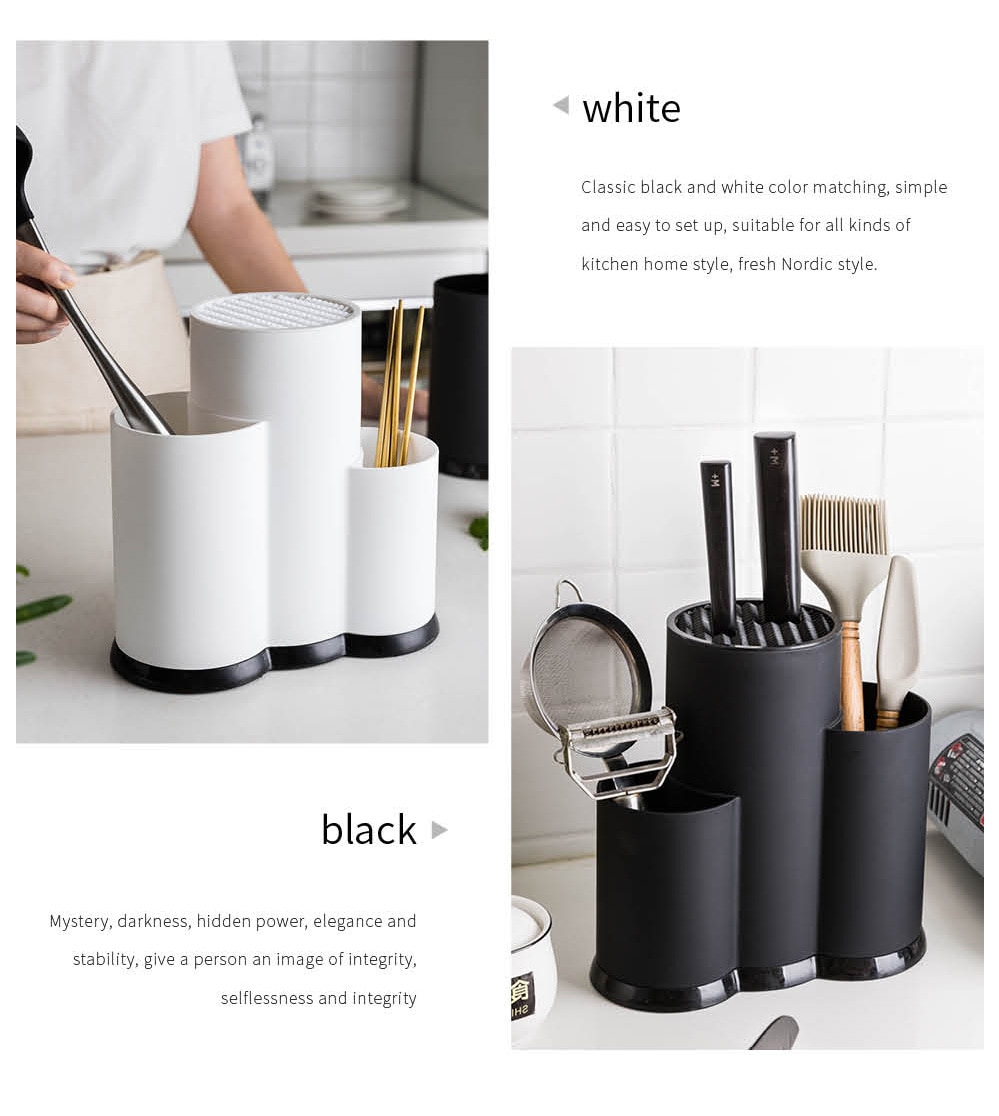 Multifunction Black or White Kitchen Organizer Multifunction Black or White Kitchen Organizer