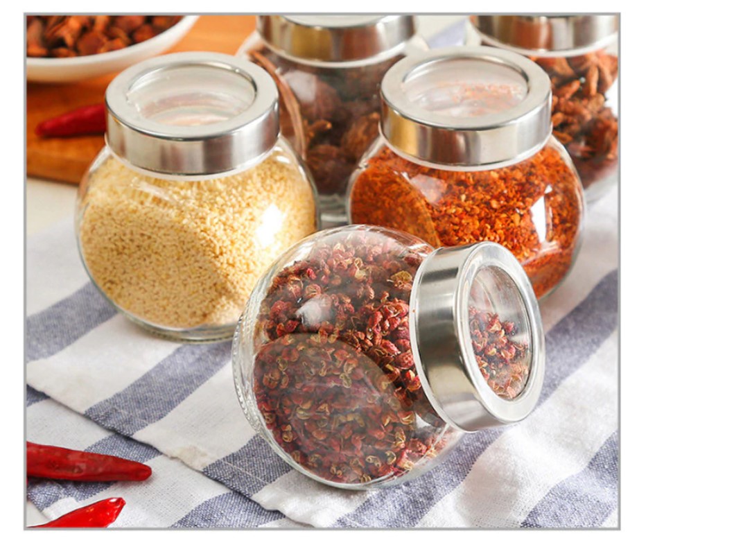 Glass Food Storage Jar Glass Food Storage Jar