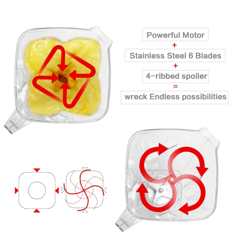 BPA Free 2200W Professional Blender BPA Free 2200W Professional Blender