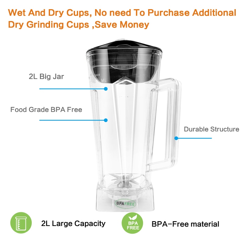 BPA Free 2200W Professional Blender BPA Free 2200W Professional Blender