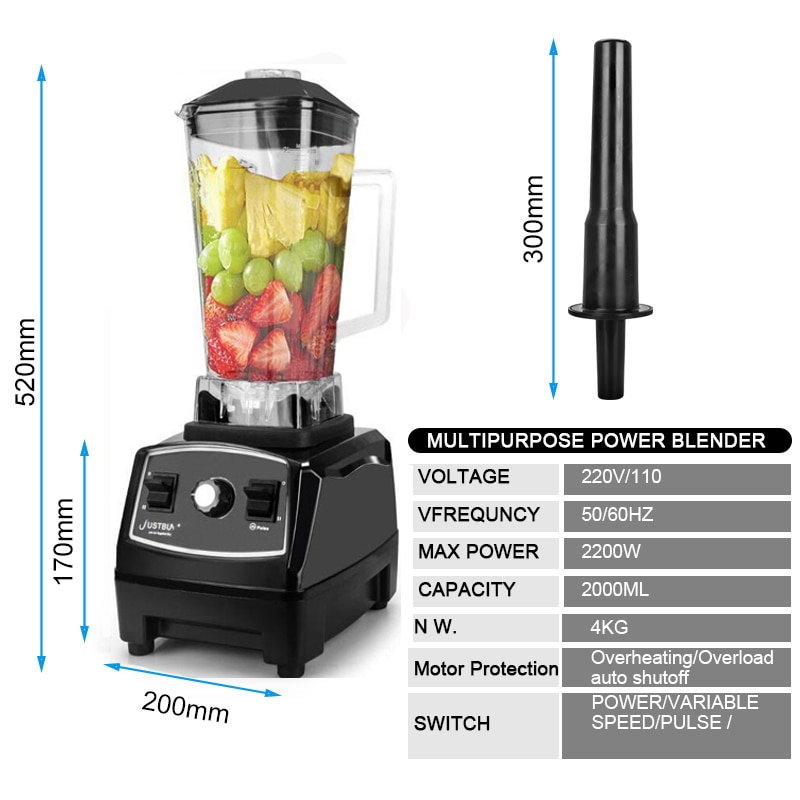 BPA Free 2200W Professional Blender BPA Free 2200W Professional Blender