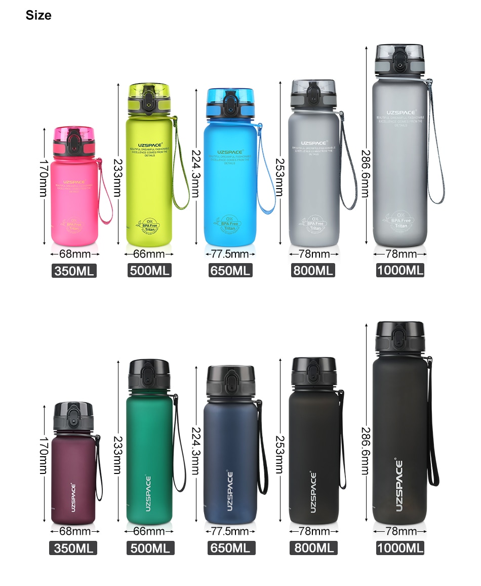 Portable Leakproof BPA Free Water Bottle Portable Leakproof BPA Free Water Bottle