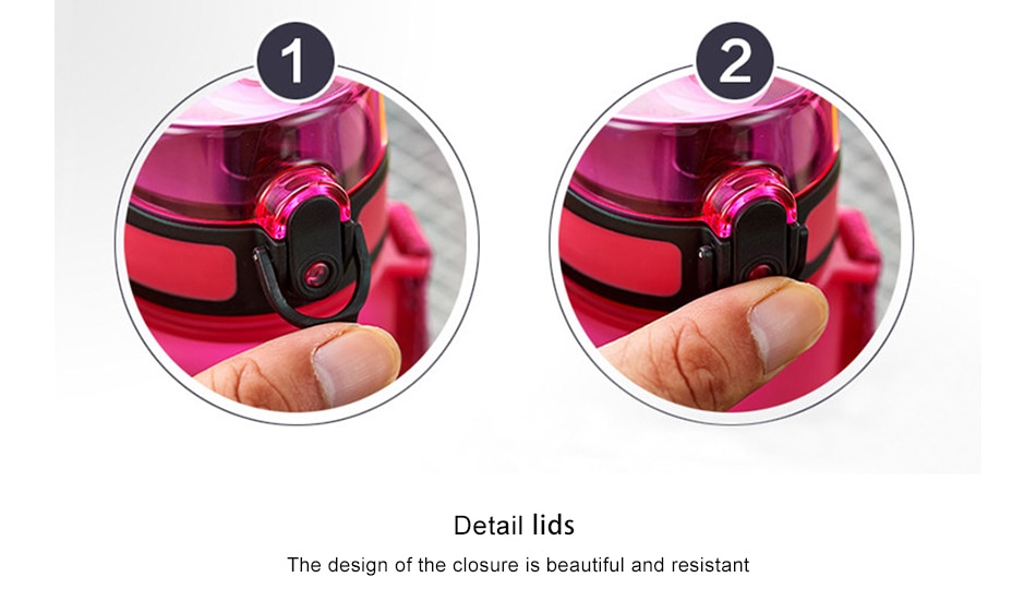 Portable Leakproof BPA Free Water Bottle Portable Leakproof BPA Free Water Bottle