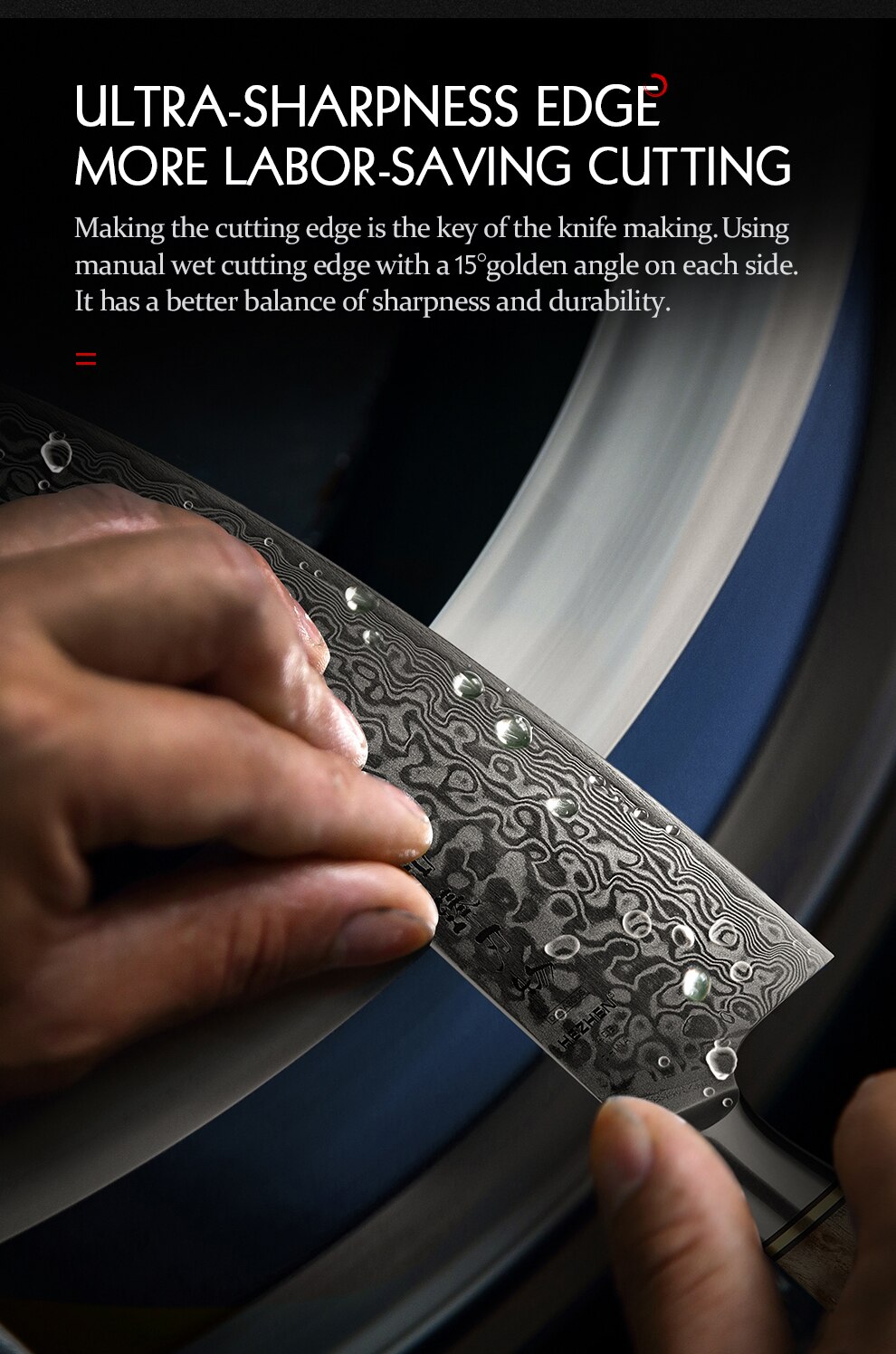 Damascus Steel Knives Set Damascus Steel Knives Set