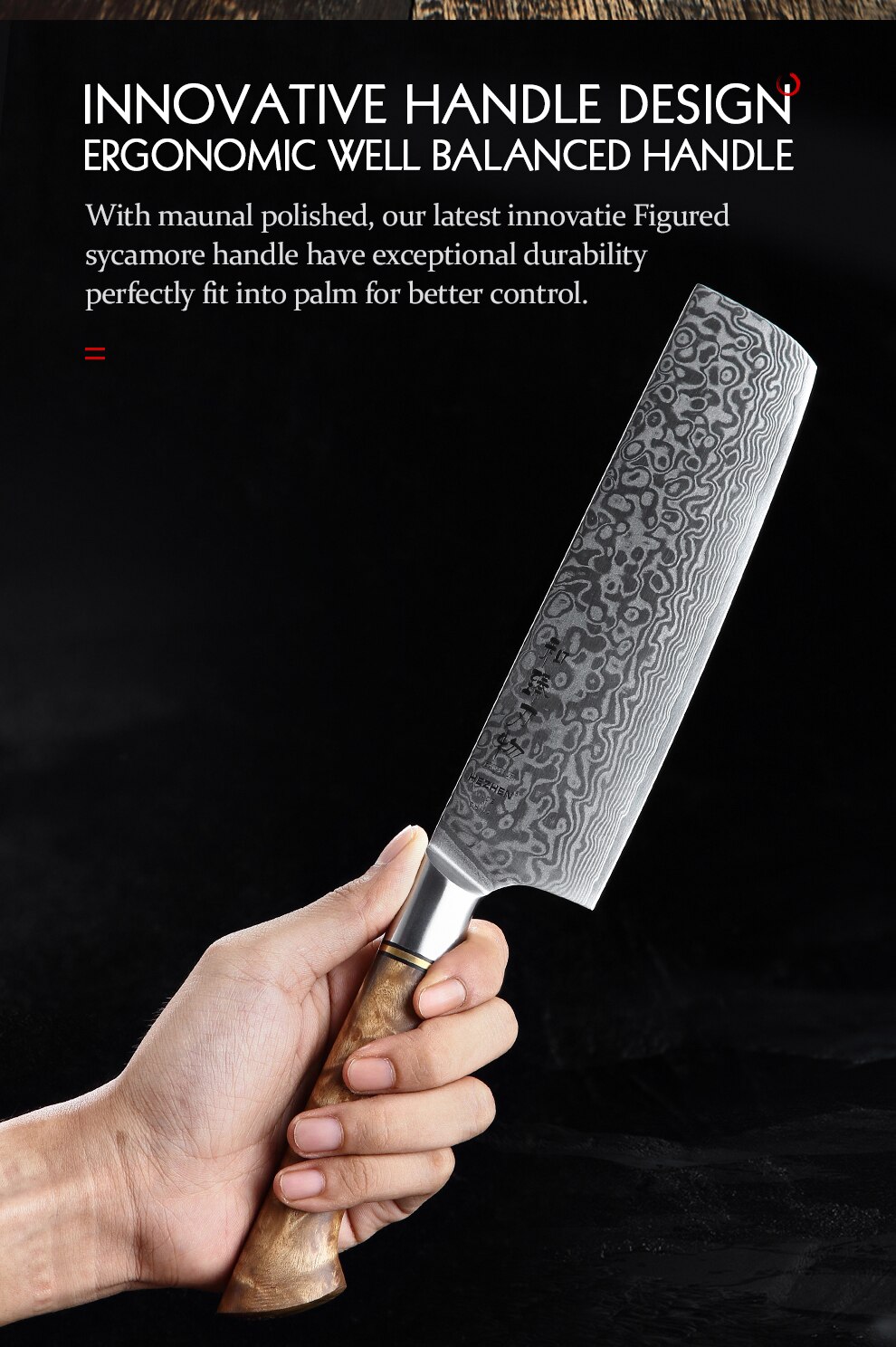 Damascus Steel Knives Set Damascus Steel Knives Set