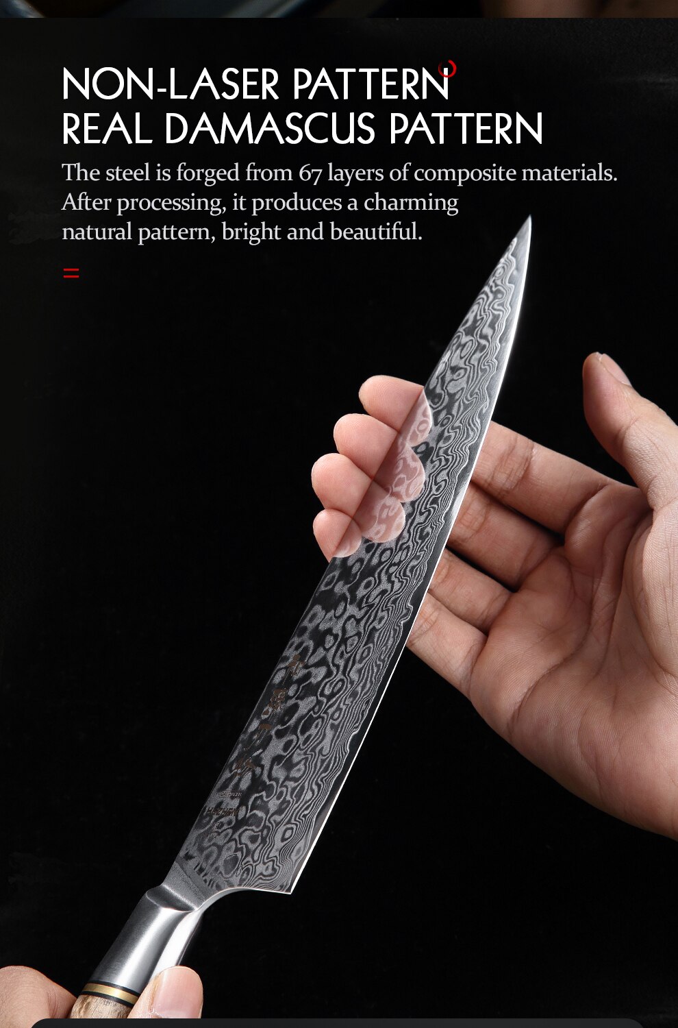Damascus Steel Knives Set Damascus Steel Knives Set