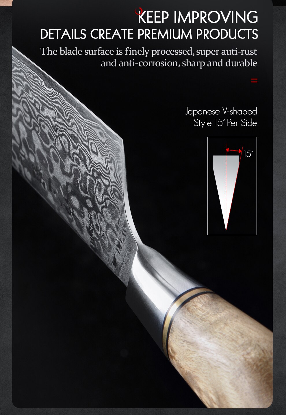 Damascus Steel Knives Set Damascus Steel Knives Set